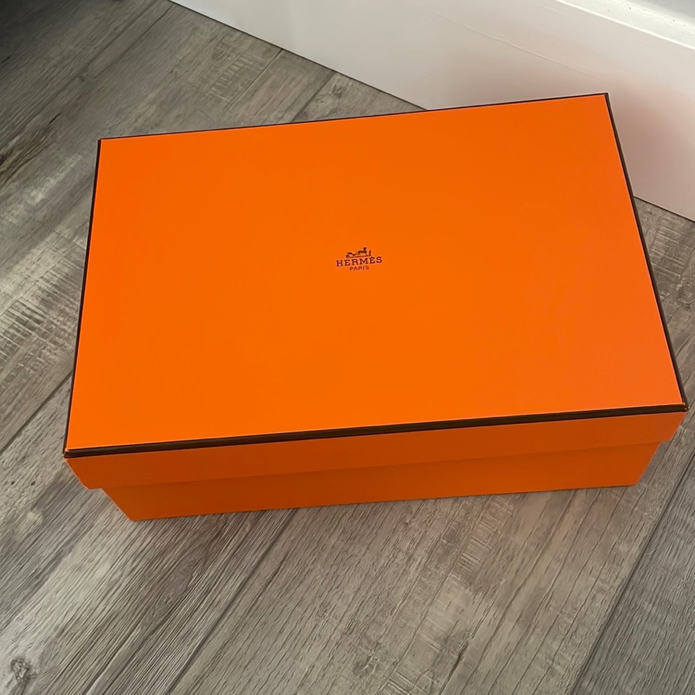 Hermes shoe box